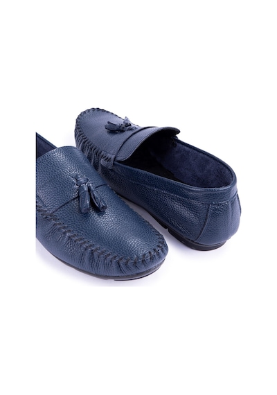 Noble Hakiki Deri Erkek Günlük Ayakkabı, Rok Loafer Ayakkabı