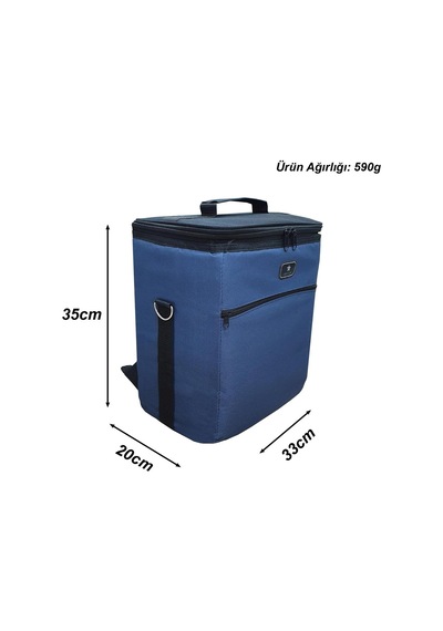 Gbmotion Lacivert A+ Termal Çanta 25 Litre Çok Renkli