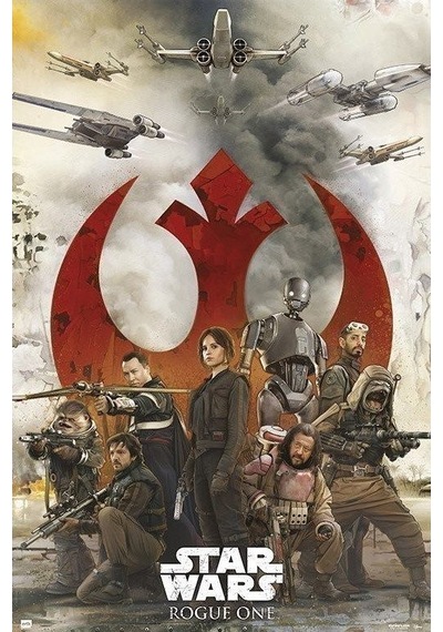 Star Wars Rogue One Rebels Maxı Poster