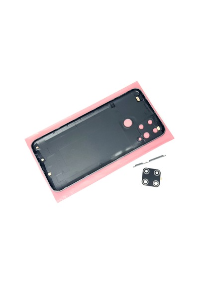 Tkgz - Oppo C15 Full Kasa Arka Kapak Batarya Kapağı - Gri Çok Renkli
