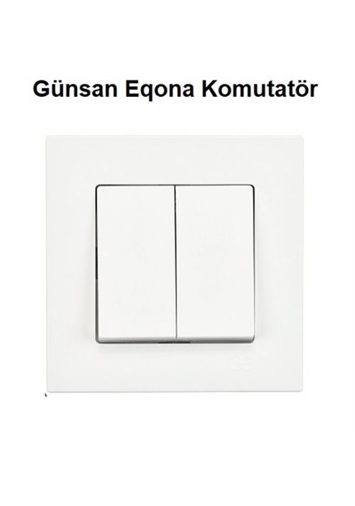 Günsan Eqona Renkli Komutatör Çerçeveli
