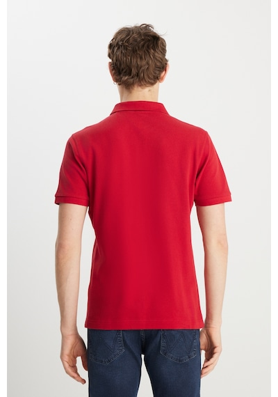 Wrangler Erkek Polo Yaka T Shirt Mw7d5k4xx2t600 Kırmızı Kırmızı