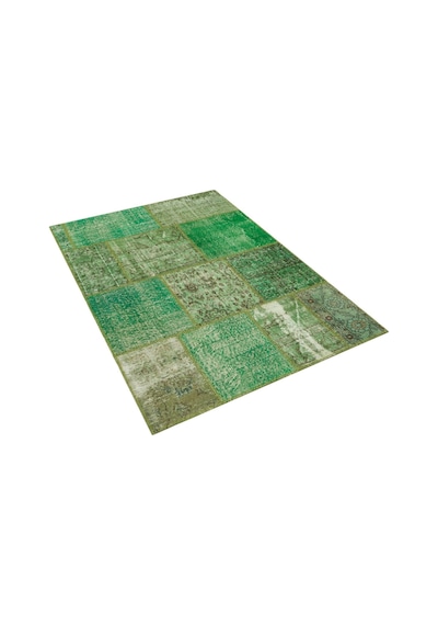 Klasik Modern Patchwork Eskitme Halı 120 X 180 Cm 5654