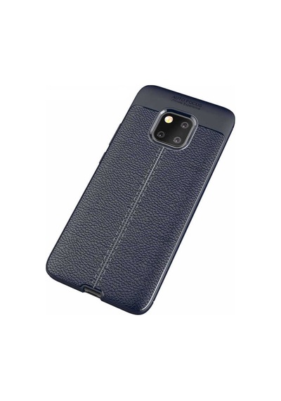 Huawei Mate 20 Pro Kilif Deri Tarzi Niss Silikon Case 389468501