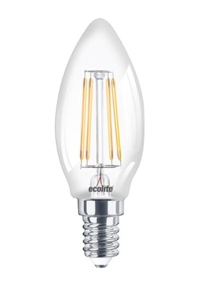Ecolite 4w Led Mum Ampul, E14 Duy, 6500k Beyaz Işık, 470 Lümen, Şeffaf Cam, Akkor Görünümlü Dekoratif Lamba, 3'lü Paket Beyaz Sku: Zeusb0f6yss5d2 Ecolite 4w Led Mum Ampul, E14 Duy, 6500k Beyaz Işık, 470 Lümen, Şeffaf Cam, Akkor Görünümlü Dekoratif Lamba, 3'lü Paket Beyaz Sku: Zeusb0f6yss5d2
