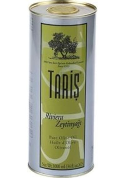 Tariş Riviera Zeytinyağı Teneke 1 L