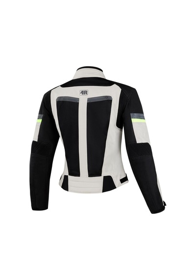 4riders Valencia Yazlık Ce Sertifikalı Korumalı Kadın Motosiklet Montu Gri