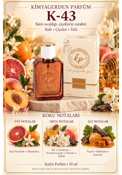 KP K-43 Kadın Parfüm EDP 50 ML