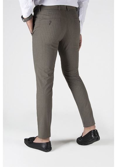 Terapi Men Erkek Slim Fit Dik Çizgili Italyan Kesim Keten Pantolon 21k-2200420-1 Kahverengi Kahverengi Terapi Men Erkek Slim Fit Dik Çizgili Italyan Kesim Keten Pantolon 21k-2200420-1 Kahverengi Kahverengi