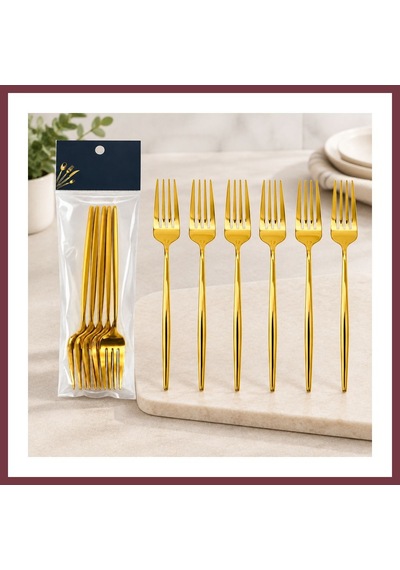 Storeşahin Gold Yemek Çatalı Shn0720