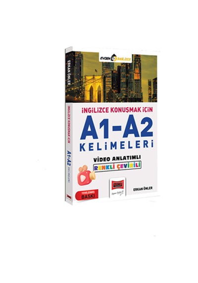 Erkan Önler İngilizce Konuşmak İçin A1-a2 - B1-b2 - C1-c2 Kelimeleri Video Anlatımlı Renkli Çeviri 3'lü Set - 880196891
