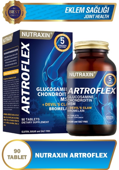Artroflex 90 Adet Tablet - Glukozamin-msm-kondroitin-bromelain-şeytan Pençesi