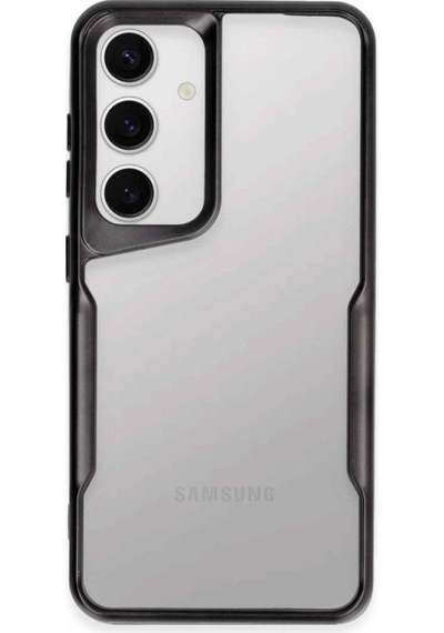 Samsung Uyumlu Galaxy A25 5g Kılıf Boyi Silikon Kapak Siyah