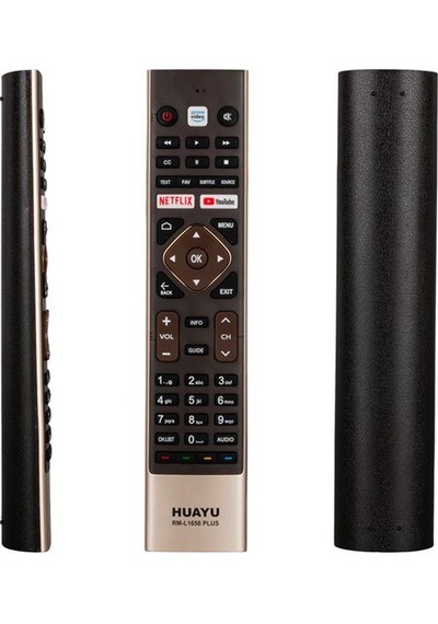 Huayu Haier Rm-l1656 Plus Netflix-youtube Tuşlu Lcd Led Tv Kumanda