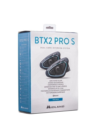 Mıdland Btx2 Pro-s Lr Bluetooth Intercom Çift