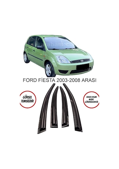 Balp Ford Fiesta 4'lü Cam Rüzgarlığı 2003-2008 Arası