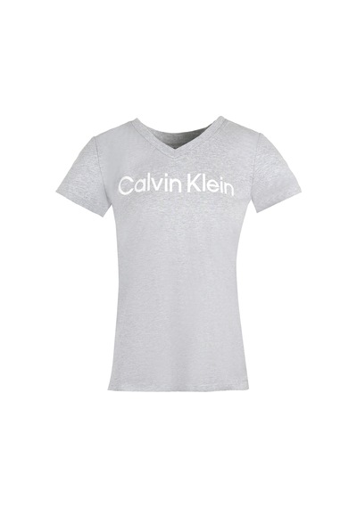 Calvin Klein Calvın Kleın Kadın T-shırt Pfbt2279-lwm Gri