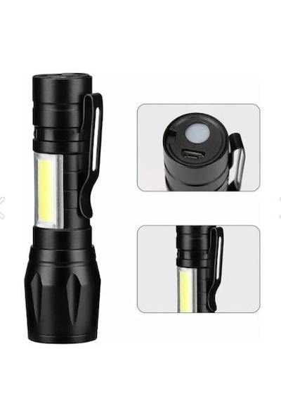 Wıson Ws-5454 Küçük El Feneri - Cob Teknoloji Suya Dayanıklı