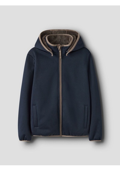 Name It Nknmada08 Solid Softshell Erkek Çocuk Ceket 13242443 Lacivert