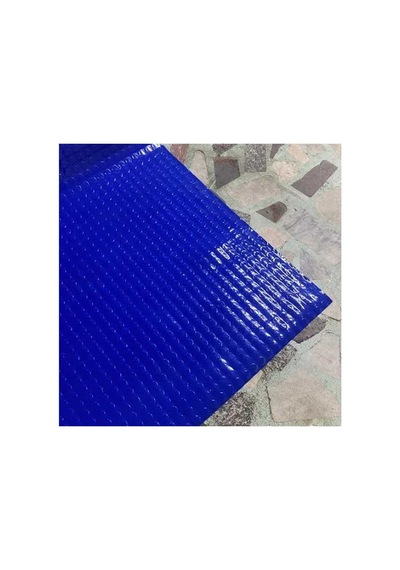 Pvc Desenli Zemin Kaplama Muşambası 2mm 1x5 Metre Kaymaz Araç Konteyner Oto Taban Kaplaması Mavi