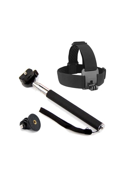 Sony Aksiyon Kameraları için Kafa Bandı Ve Monopod Seti