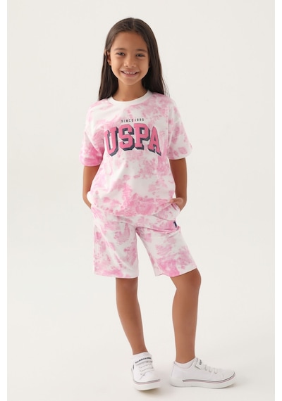 U.S. Polo Assn. Lisanslı Batik Mor Kız Çocuk Bermuda Takım 5274-43067 Krem - Mor U.S. Polo Assn. Lisanslı Batik Mor Kız Çocuk Bermuda Takım 5274-43067 Krem - Mor