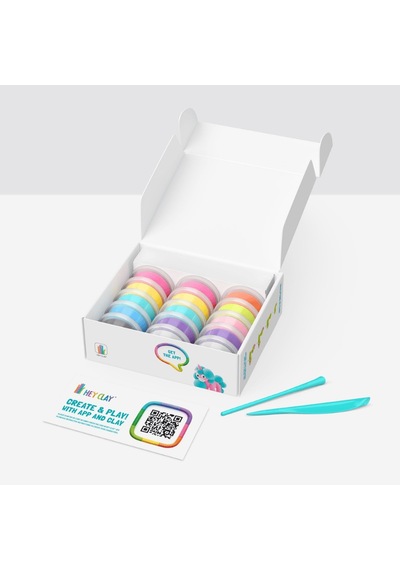 Hey Clay Yaratıcı Kil Seti - Rainbow Unicorns