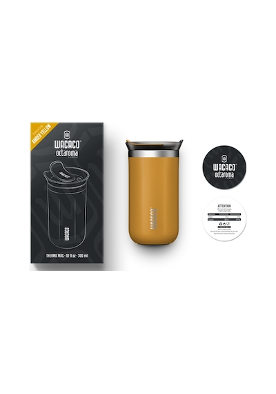 Wacaco Octaroma Lungo Termos Mug - Sarı