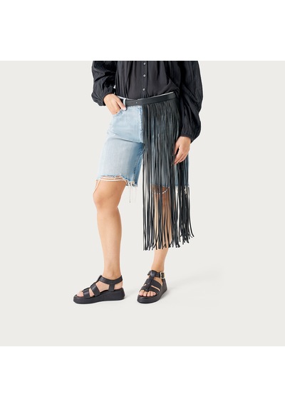 Nero Black Sandalet Kadın 04m5 Frau Nappa Bej