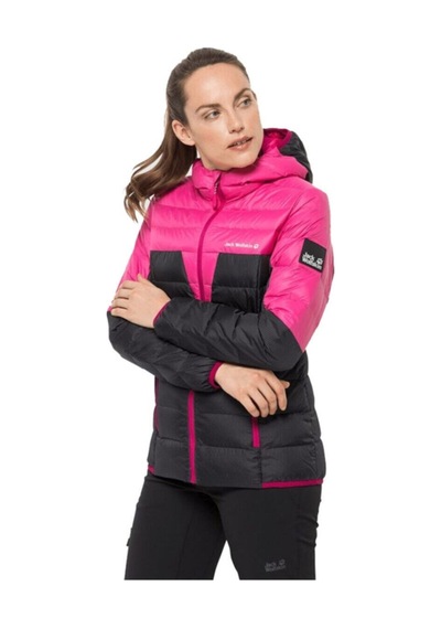 Jack Wolfskin Dna Tundra Hoody Pembe/siyah Kadın Mont Pembe Pembe
