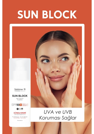 Sisteme 11 Sun Block Güneş Kremi 75 Ml