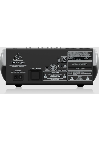 Behringer Qx602mp3 6 Kanal Analog Mikser
