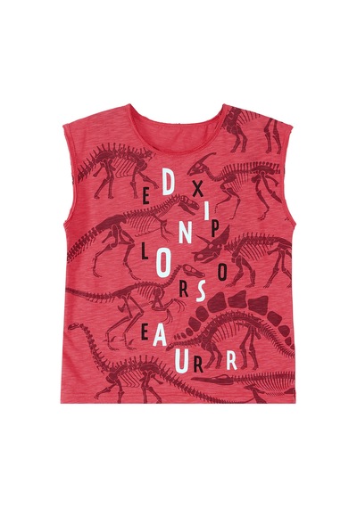 Dinosaur Expert Erkek Çocuk Yazlık Kolsuz T-shirt Şort Takım