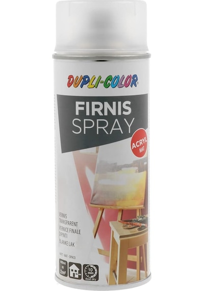 Dupli-color Sprey Mat Vernik Şeffaf 400 Ml Şeffaf