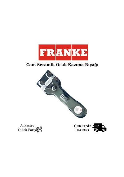 Franke Uyumlu Vitro Seramik Cam Ocak Için Uygun Kazıyıcı Temizlik Bıçak - 421598214