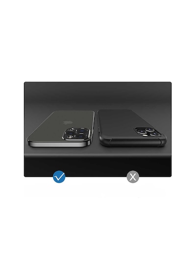 Apple Uyumlu iPhone 12 Pro Max Uyumlu Zore Mat Gbox Kılıf-siyah Siyah -
