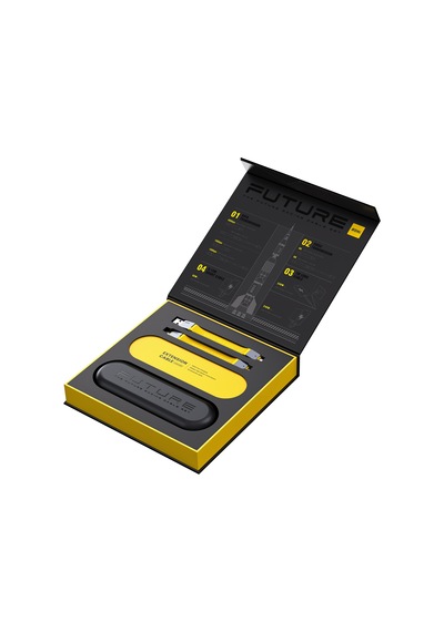 Aohi The Future 4-İn-1 Type-C To Type-C 240 W PD3.1 USB4 8K Hızlı Şarj Data Kablo Seti
