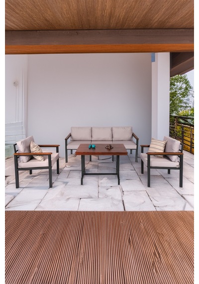 Neokas Bahce Mobilyası, 1+1+3+m Modern Balkon Mobilyası, Kafe Oturma Takımı, Teras Koltugu, Antrasit Neokas Bahce Mobilyası, 1+1+3+m Modern Balkon Mobilyası, Kafe Oturma Takımı, Teras Koltugu, Antrasit