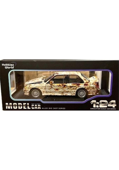 Hobbiez World Bmw M3 M3 Damaged Edition 1/24 Model Araba