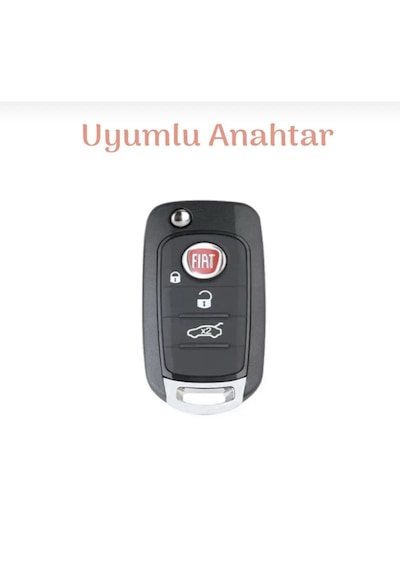 Fiat Egea 500x Uyumlu Karbon Anahtar Koruma Kılıfı ve Tuş Koruma