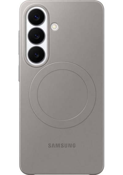 Samsung Uyumlu Galaxy S26 İnce Magnet Kılıf - Gri Gri