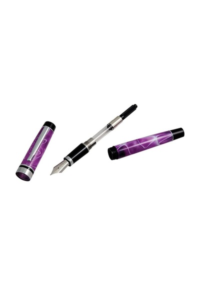 Monteverde Prima Fountain Pen Purple Swirl - Omniflex Diğer