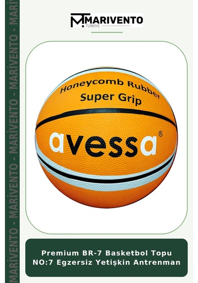 Premium Br-7 Basketbol Topu No:7 Egzersiz Yetişkin Antrenman