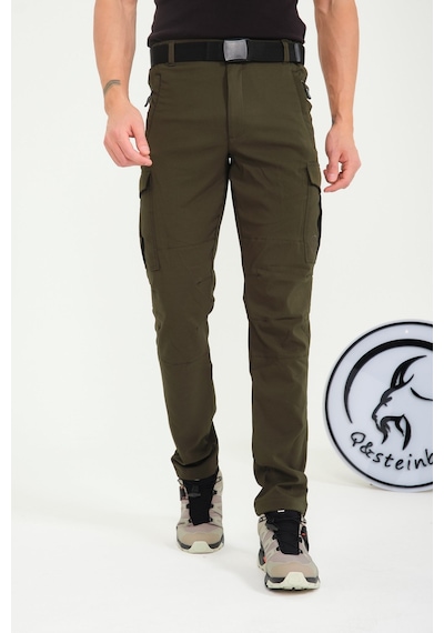 Q&steinbock Zeus Cargo Trousers Erkek Pantolon-33626 haki
