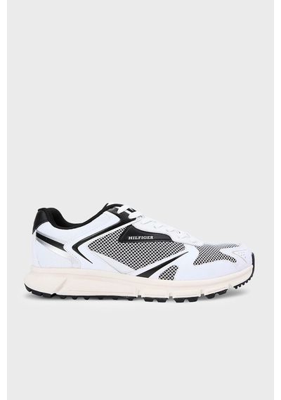 Tommy Hilfiger Logolu Sneaker Ayakkabı Erkek Ayakkabı Fm0fm05833 Bds Siyah