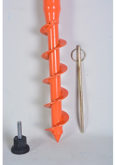 Plaj Şemsiye Kazığı Büyük Boy 3 Cm Çap Turuncu Renk