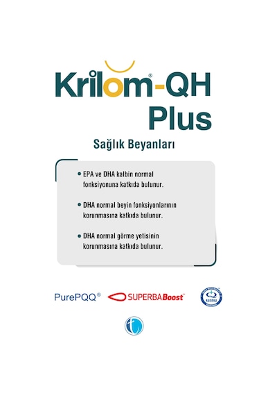 Krilom-Qh Plus 30 Yumuşak Kapsül