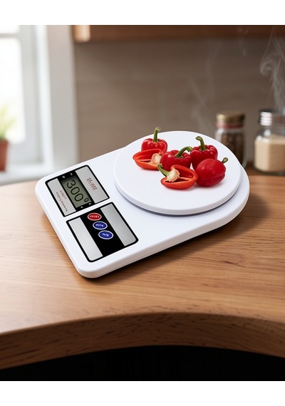 Dijital Mutfak Tartısı 10 Kg 1 Gram Hassasiyetli Uuczzzhassastaartııı1 Çok Renkli