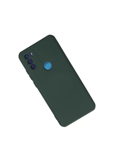 Newface General Mobile Gm 21 Plus Kılıf Nano İçi Kadife Silikon - Koyu Yeşil