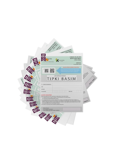 2026 YDS Arapça ÖSYM Tıpkı Basım Çıkmış Soru Deneme Paketi 12li Fasikül SETİ